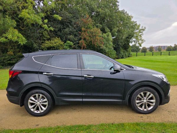 Hyundai Santa Fe SUV, Diesel, 2017, Black