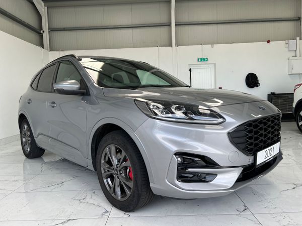 Ford Kuga SUV, Petrol Hybrid, 2021, Silver