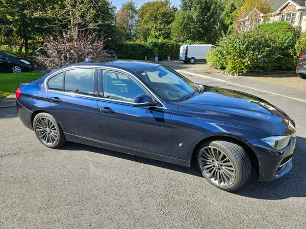 BMW 3-Series Saloon, Petrol Plug-in Hybrid, 2016, Blue