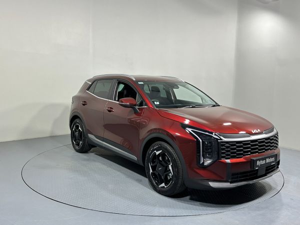 Kia Sportage SUV, Diesel Hybrid, 2025, Red