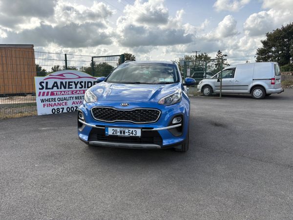 Kia Sportage SUV, Diesel Plug-in Hybrid, 2021, Blue