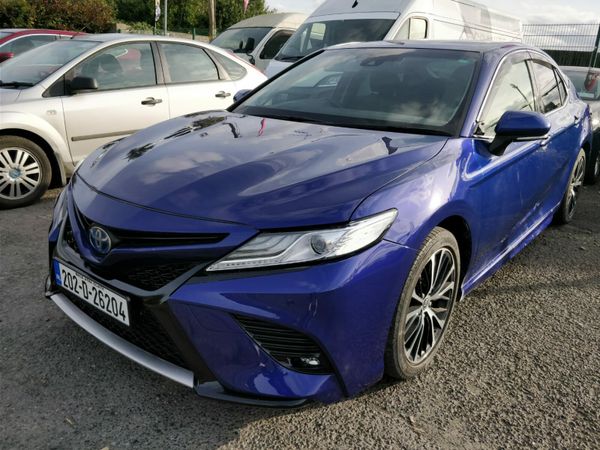 Toyota Camry Saloon, Petrol Hybrid, 2020, Blue