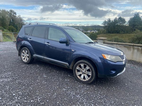 Mitsubishi Outlander SUV, Diesel, 2008, Blue