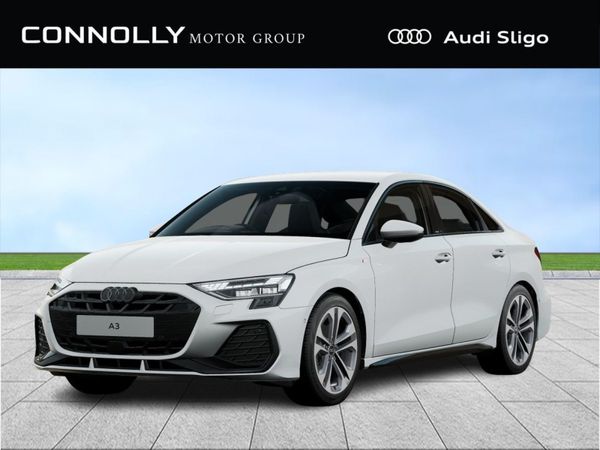 Audi A3 Saloon, Petrol, 2025, White