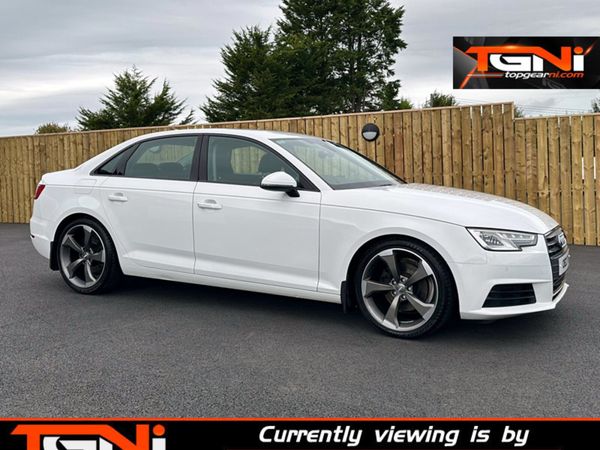 Audi A4 Saloon, Diesel, 2017, White