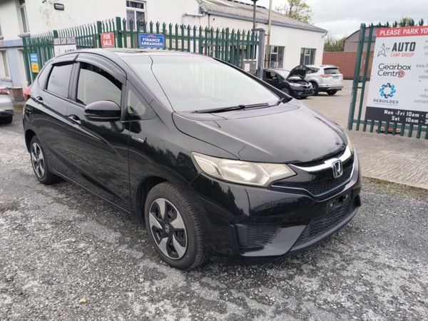 Honda Fit Hatchback, Petrol Hybrid, 2016, Black