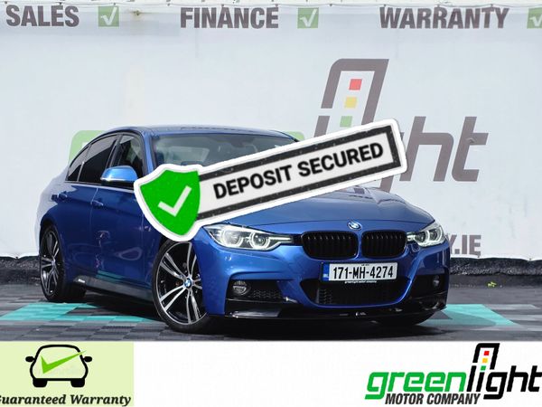 BMW 3-Series Saloon, Diesel, 2017, Blue