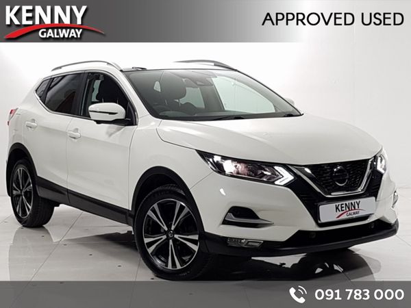 Nissan Qashqai MPV, Petrol, 2019, White