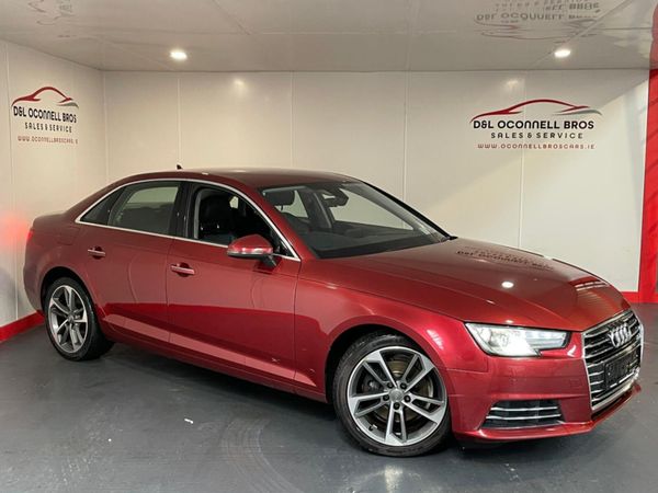 Audi A4 Saloon, Diesel, 2018, Red