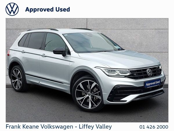 Volkswagen Tiguan SUV, Petrol Plug-in Hybrid, 2022, Silver