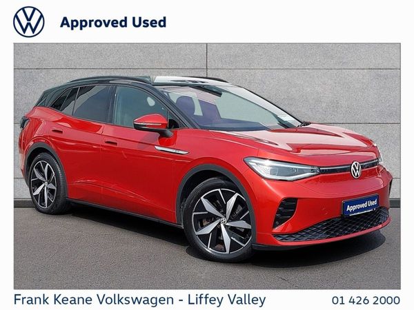 Volkswagen ID.4 SUV, Electric, 2022, Red
