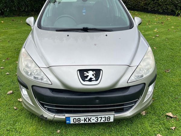 Peugeot 308 Hatchback, Diesel, 2008, Silver