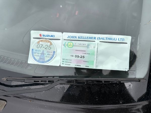 Nissan Almera Saloon, Petrol, 2006, Grey