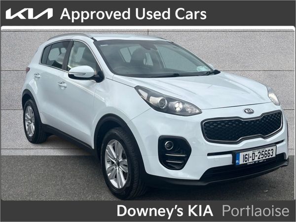 Kia Sportage SUV, Diesel, 2016, White