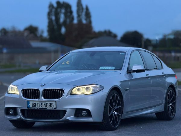 BMW 5-Series Saloon, Diesel, 2016, Silver