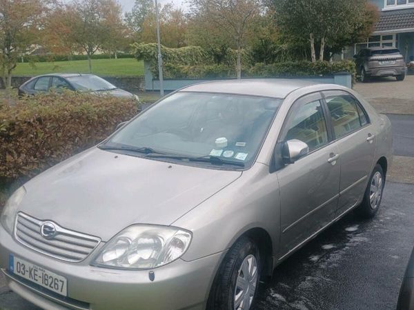 Toyota Corolla Saloon, Petrol, 2003, Beige