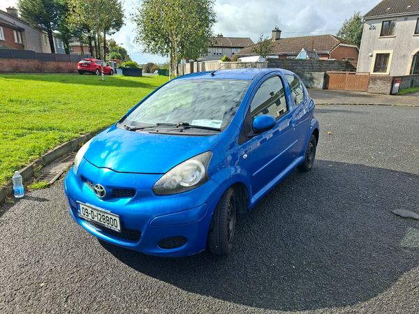 Toyota Aygo Hatchback, Petrol, 2009, Blue