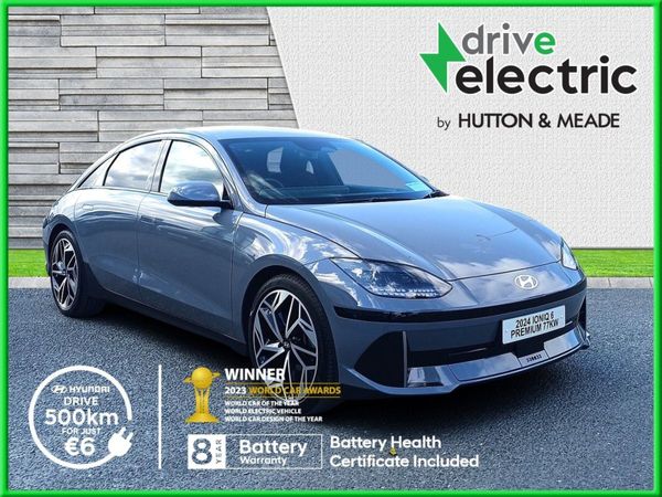 Hyundai IONIQ 6 Saloon, Electric, 2024, Blue