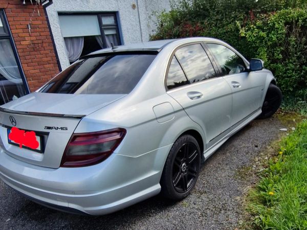 Mercedes-Benz C-Class Saloon, Petrol, 2008, Silver