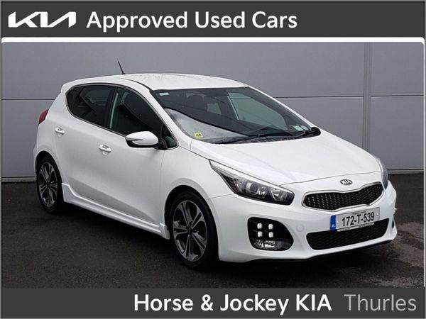 Kia Ceed Hatchback, Petrol, 2017, White