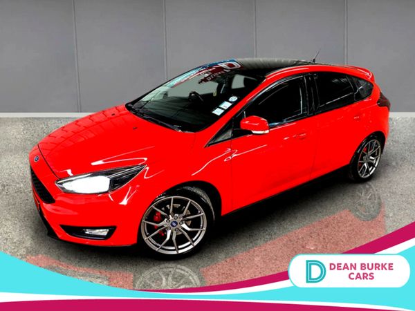 Ford Focus Hatchback, Diesel, 2018, Red