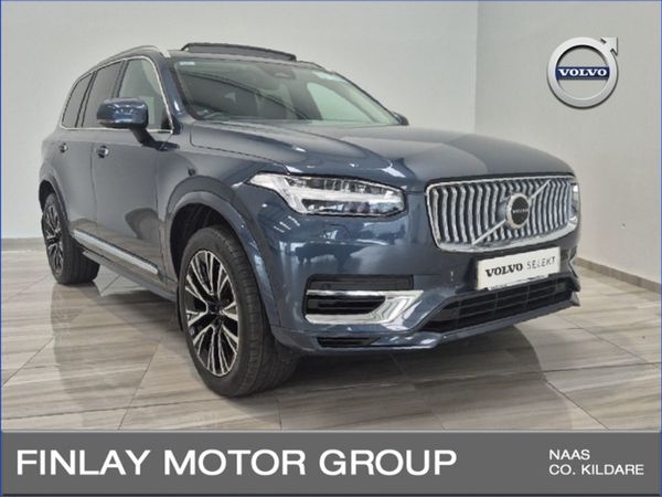 Volvo XC90 SUV, Petrol Plug-in Hybrid, 2022, Blue