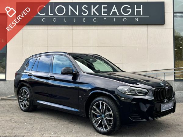 BMW X3 SUV, Petrol Plug-in Hybrid, 2023, Black
