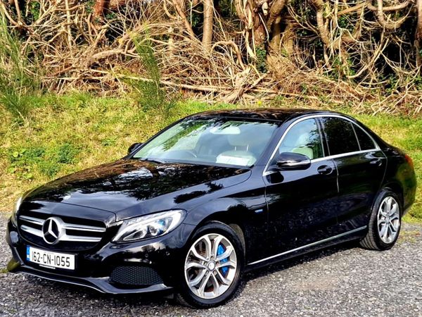 Mercedes-Benz C-Class Saloon, Petrol Plug-in Hybrid, 2016, Black
