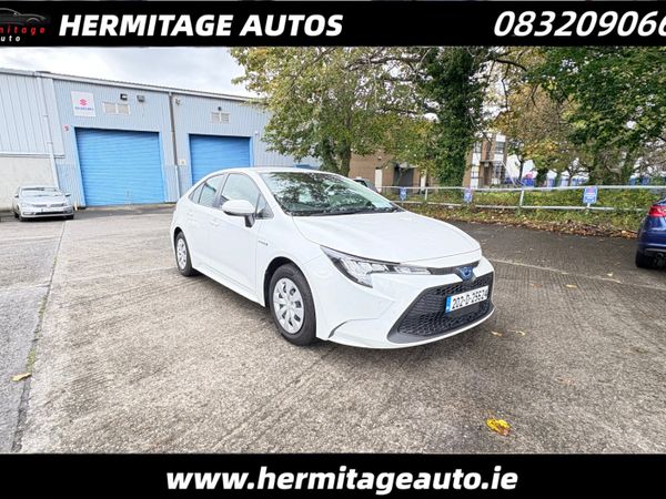 Toyota Corolla Saloon, Petrol Hybrid, 2020, White
