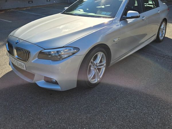 BMW 5-Series Saloon, Diesel, 2015, Silver