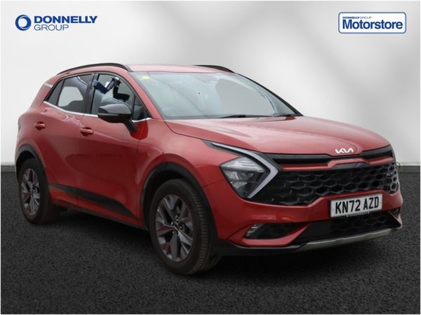 Kia Sportage Estate, Petrol Hybrid, 2022, Red