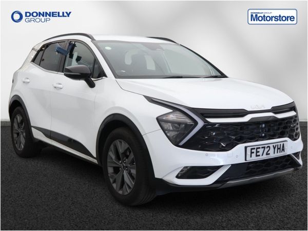 Kia Sportage Estate, Petrol Hybrid, 2022, White