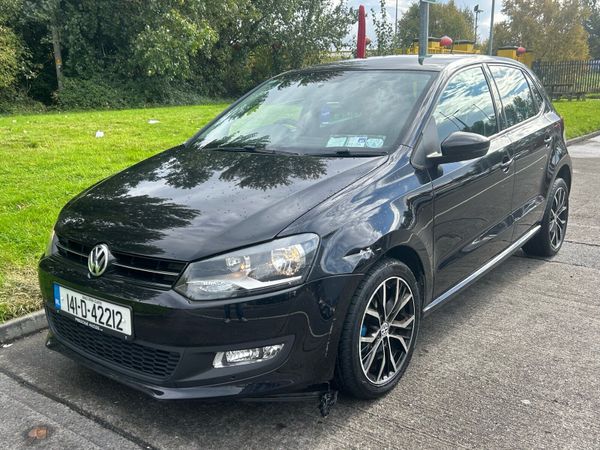 Volkswagen Polo Hatchback, Petrol, 2014, Black