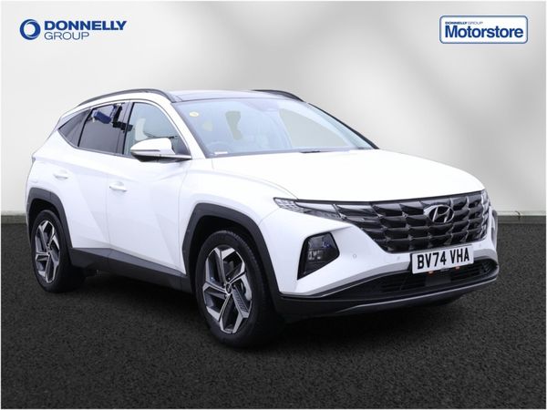 Hyundai Tucson Estate, Petrol Hybrid, 2024, White
