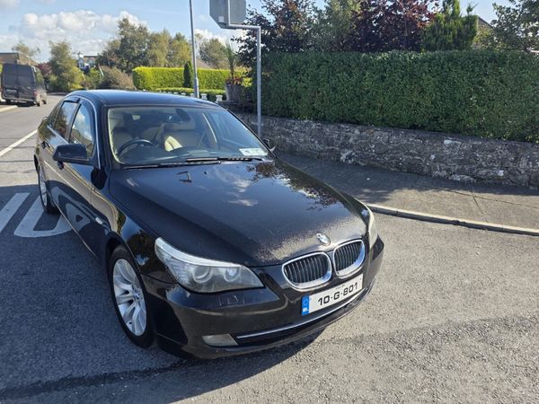 BMW 5-Series Saloon, Diesel, 2010, Black