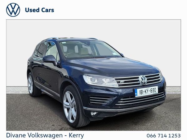 Volkswagen Touareg SUV, Diesel, 2018, Blue