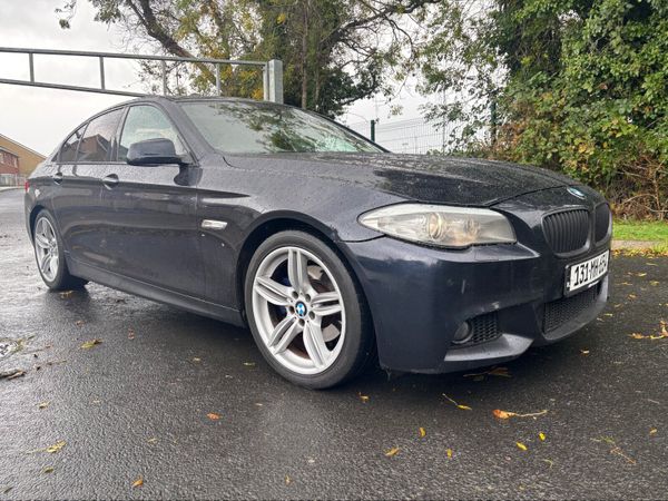 BMW 5-Series Saloon, Diesel, 2013, Black