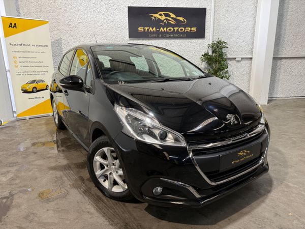 Peugeot 208 Hatchback, Petrol, 2019, Black