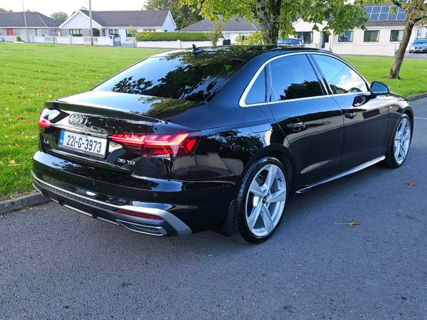 Audi A4 Saloon, Diesel, 2022, Black