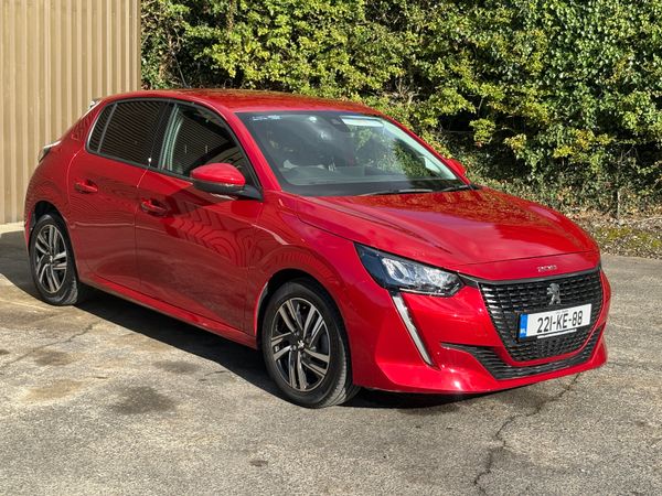 Peugeot 208 Hatchback, Petrol, 2022, Red