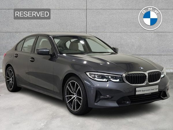 BMW 3-Series Saloon, Petrol, 2019, Grey