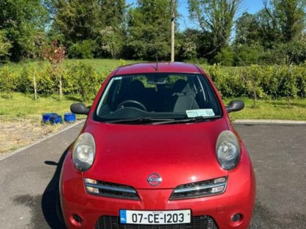 Nissan Micra Hatchback, Petrol, 2007, Red