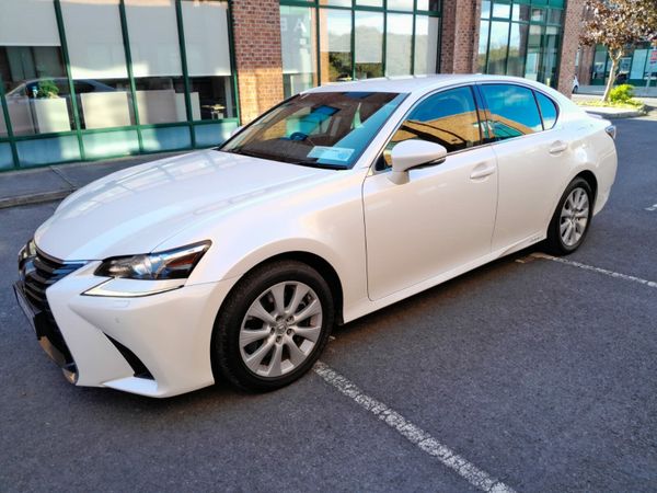 Lexus GS Saloon, Petrol Hybrid, 2016, White