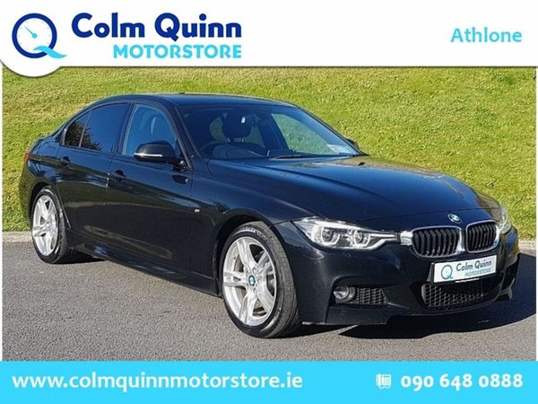 BMW 3-Series Saloon, Diesel, 2017, Black