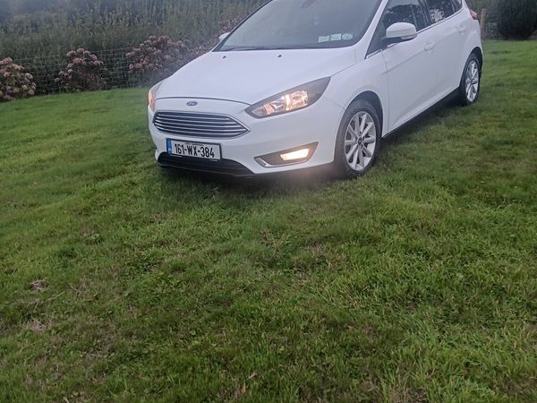 Ford Focus Hatchback, Diesel, 2016, White