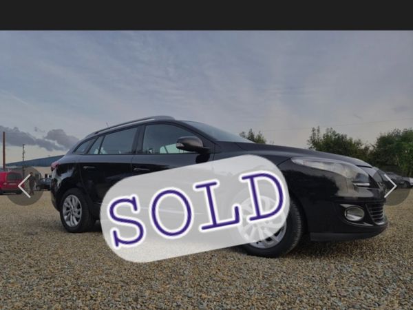 Renault Megane Estate, Diesel, 2012, Black