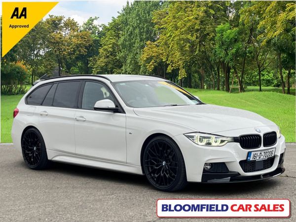 BMW 3-Series Estate, Diesel, 2016, White