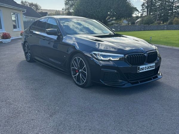 BMW 5-Series Saloon, Diesel, 2021, Black