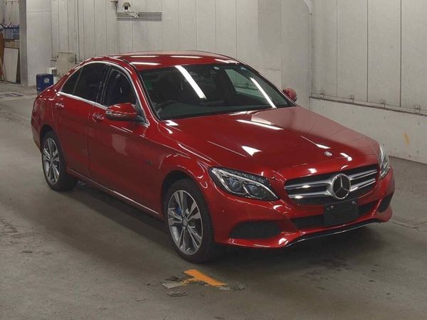 Mercedes-Benz C-Class Saloon, Petrol, 2017, Red