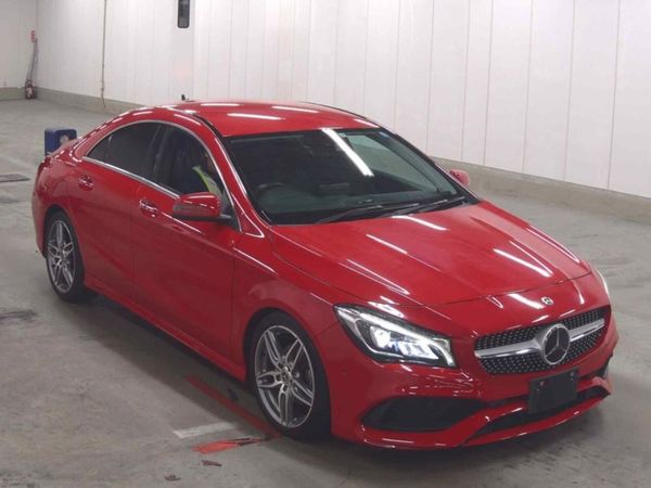 Mercedes-Benz CLA Saloon, Petrol, 2017, Red